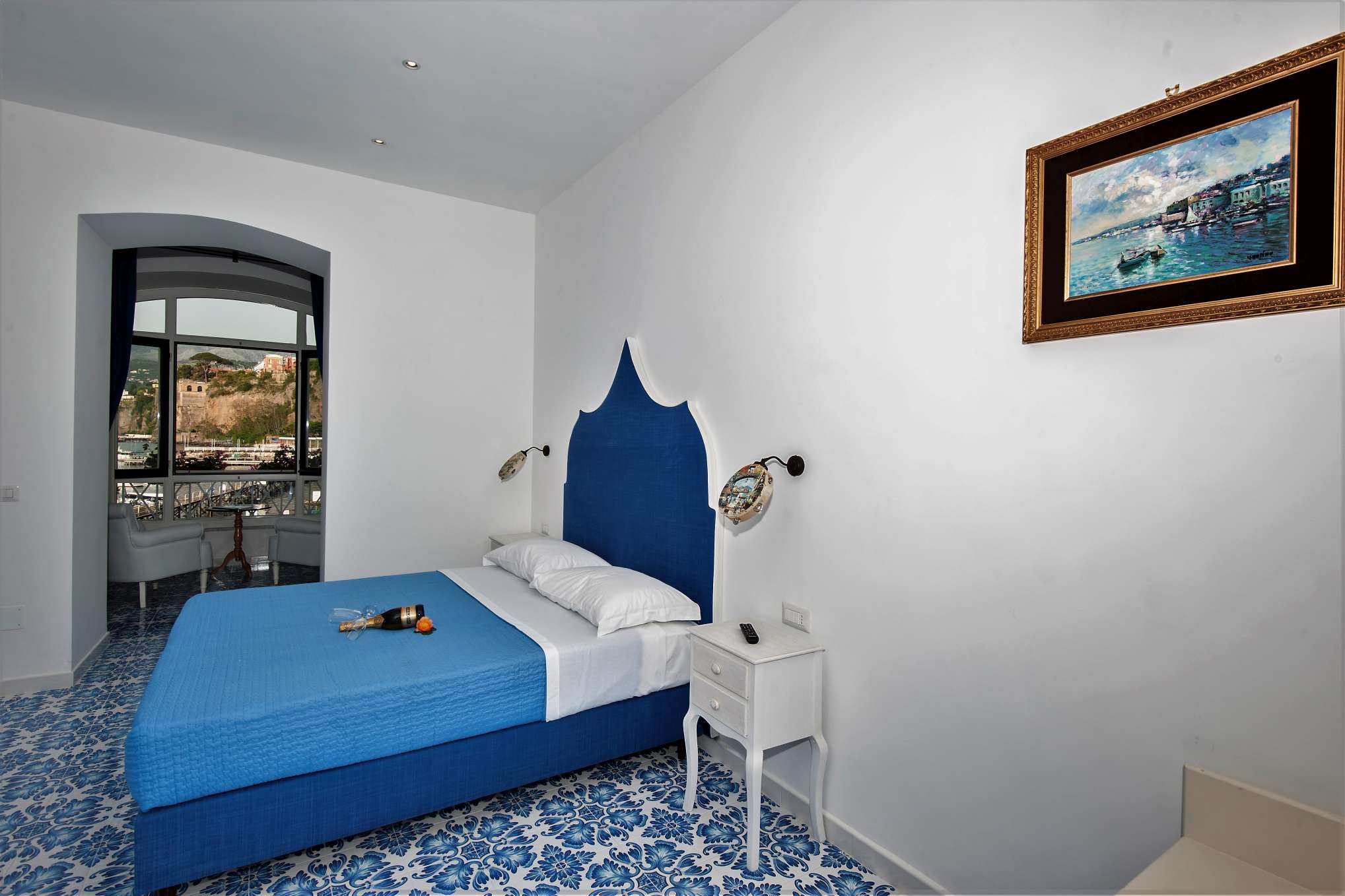 Incanto room of the Surriento Suites bed and breakfast in Sorrento